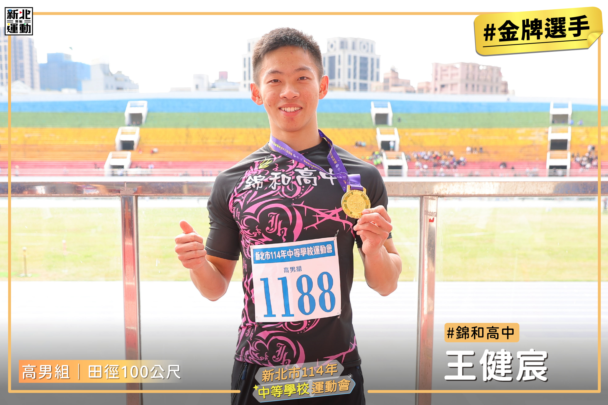 高男100
