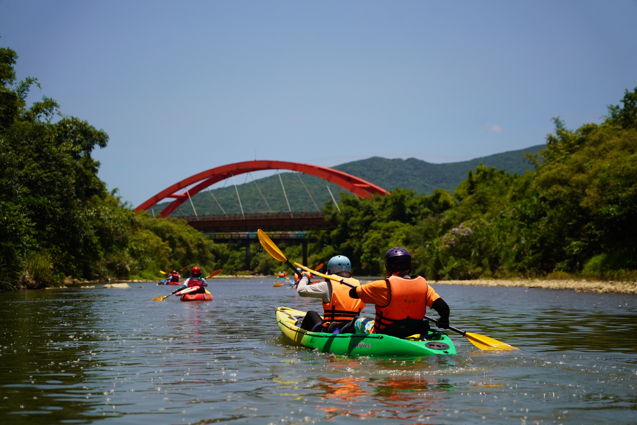 新北市水域活動體驗營，雙溪流域場次飽覽河岸風光