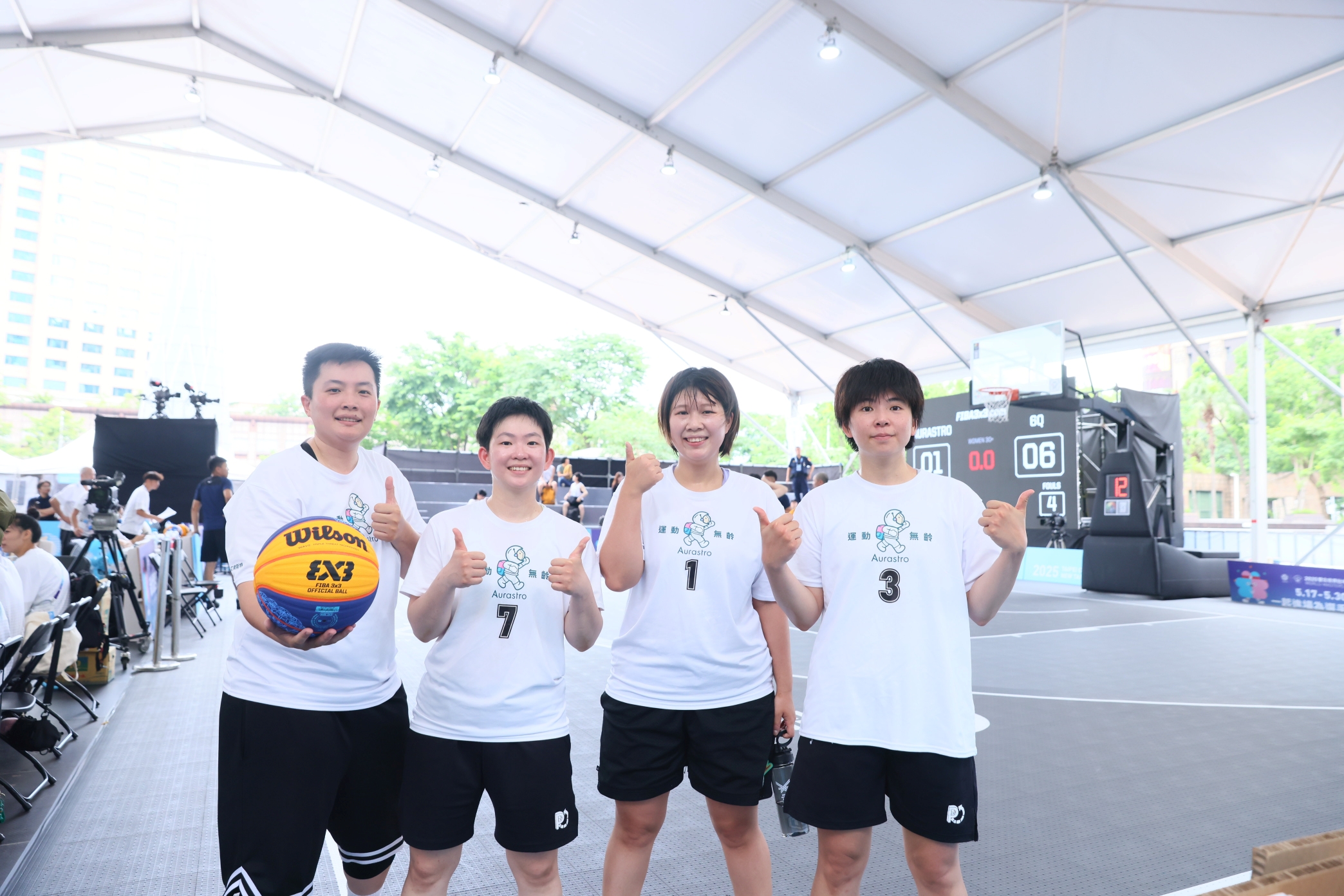  「Double Pump女子籃球誌」隊 直呼這是一場「夢想中的國際級舞臺」