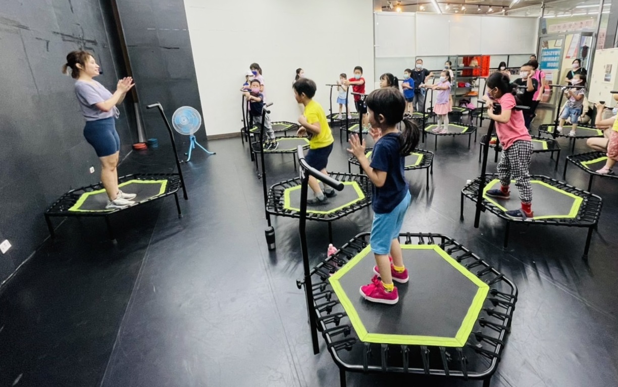 新莊國民運動中心推出兒童放電跳床課程
