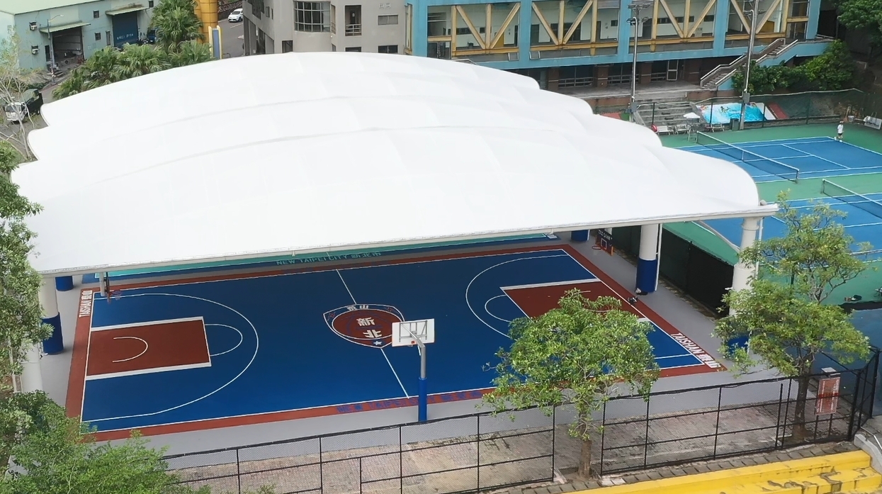 泰山體育園區戶外籃球場今起開放打球