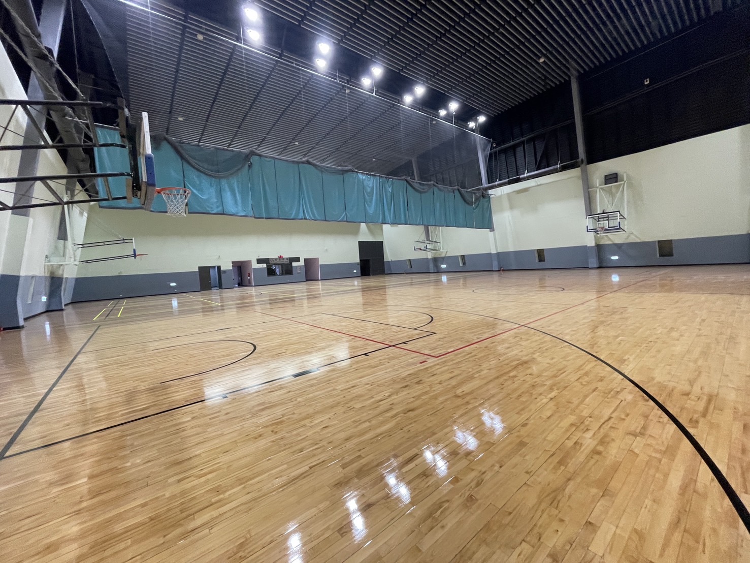 中和運動中心籃球場試營運期間免費體驗